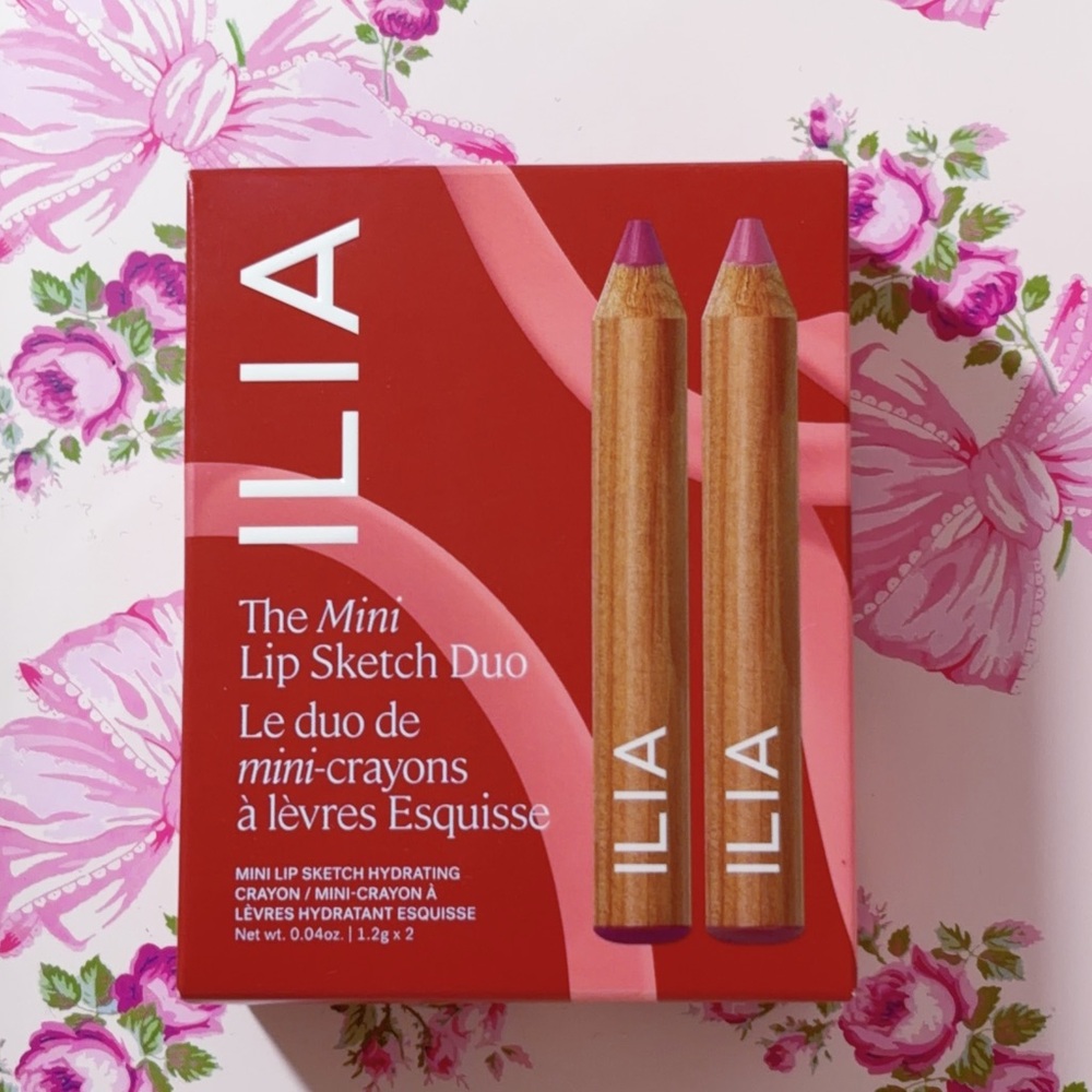 ILIA The Mini Lip Sketch Duo NIB